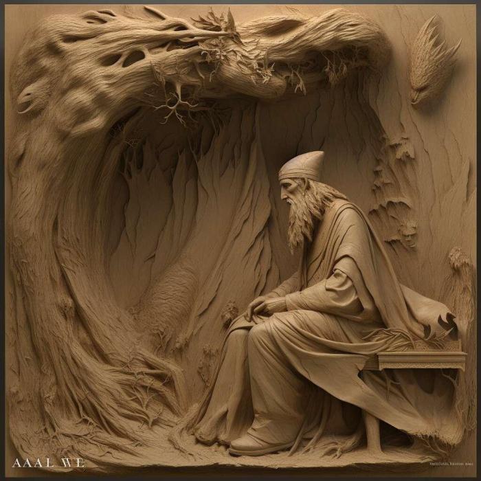 نموذج ثلاثي الأبعاد لآلة CNC 3D Art 